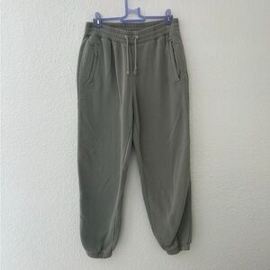 Abercrombie & Fitch Olive Green Sweatpants